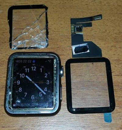 замена стекла в Apple Watch киев заменита стекла в Apple Watch Киев