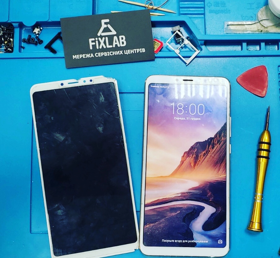 Заміна екрану на Xiaomi ціна Київ