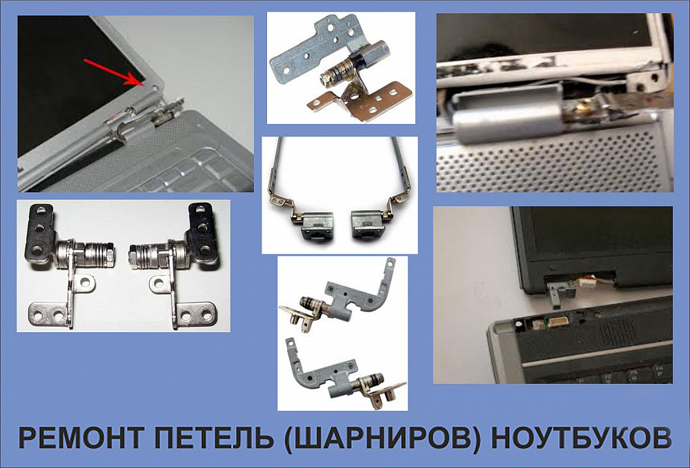 ремонт петель ноутбука в Киеве