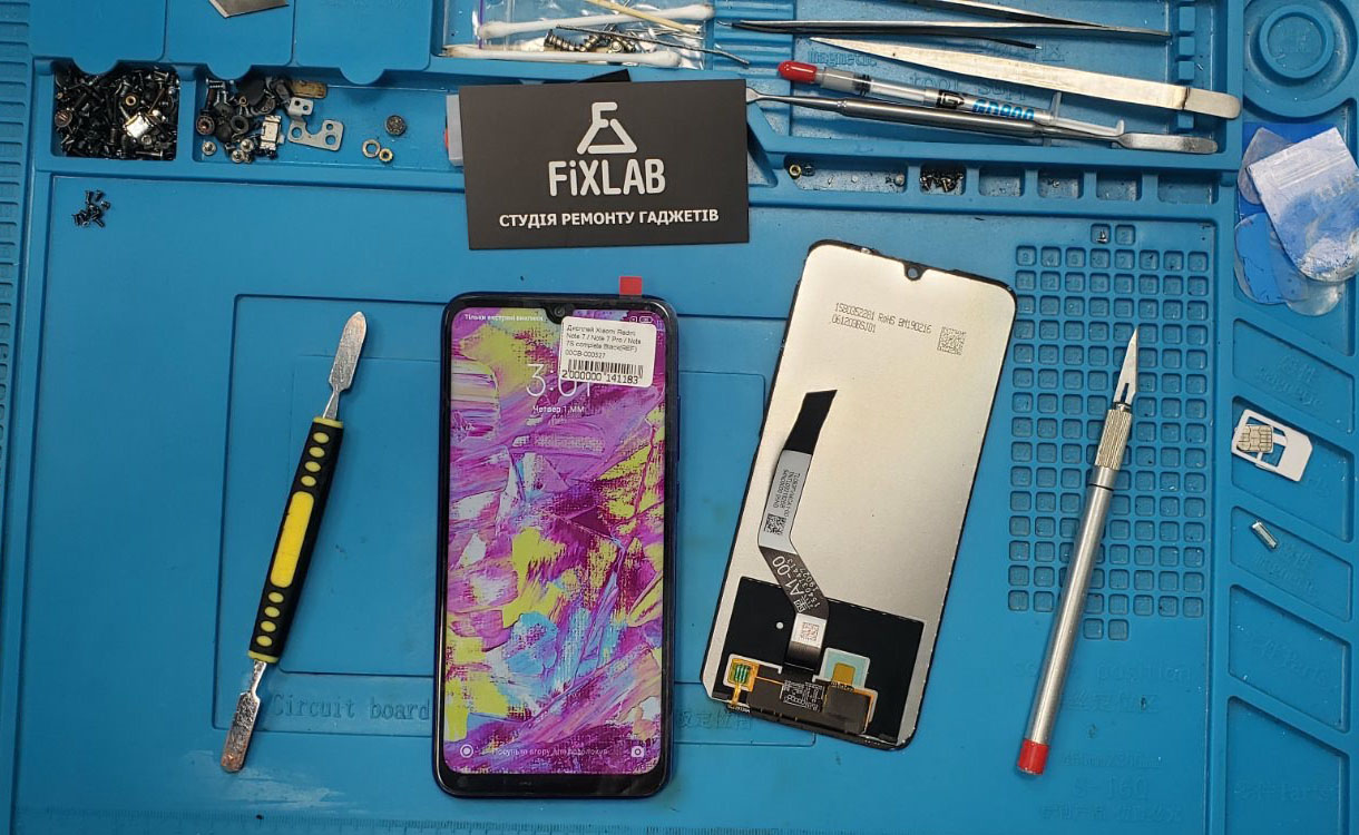 Замена экрана Xiaomi Redmi Note 7 в Киеве