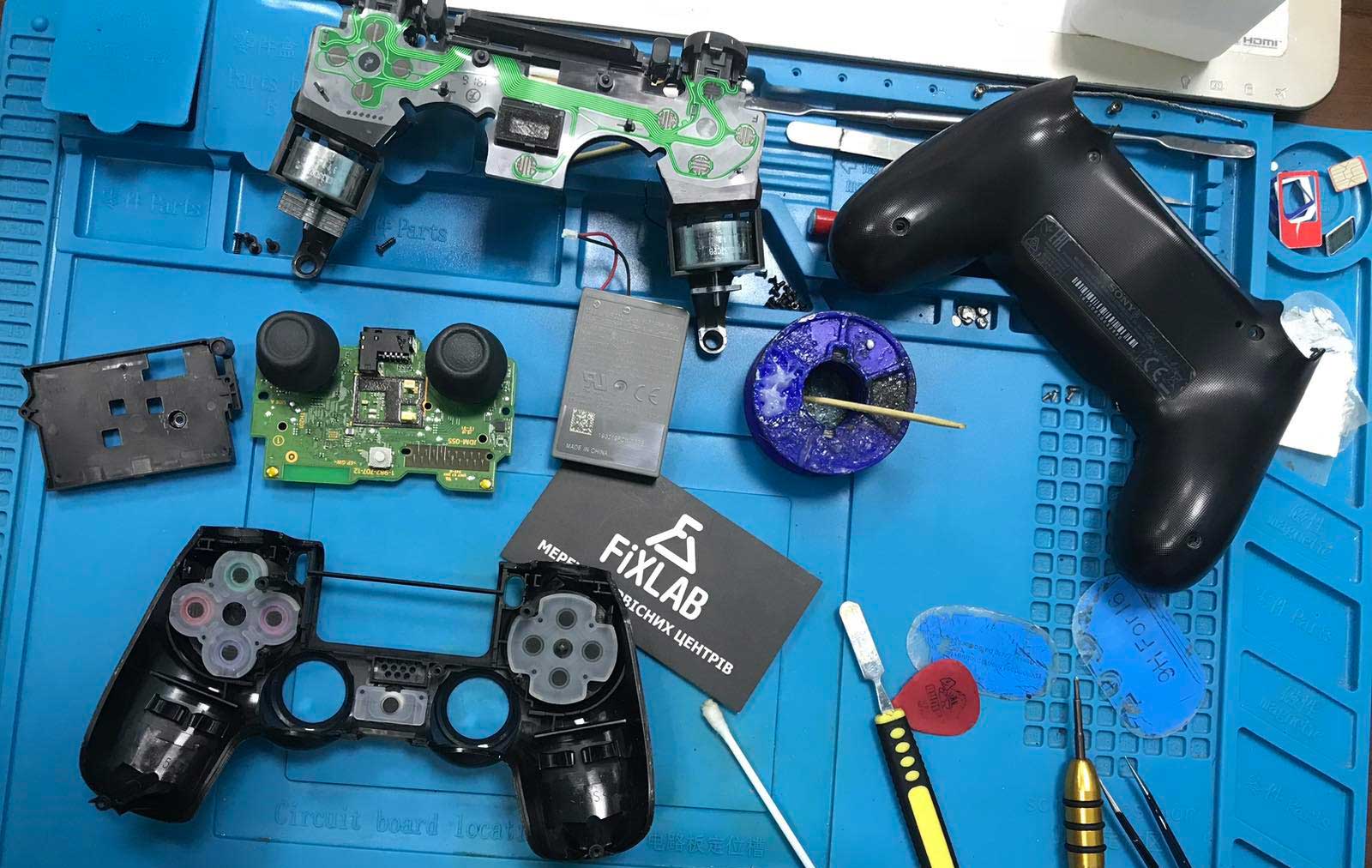 Dualshock 4 ремонт в Киеве