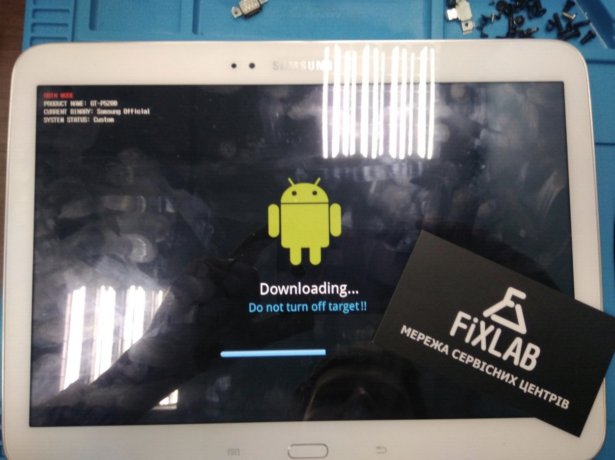 Прошивка китайського планшета в FixLab
