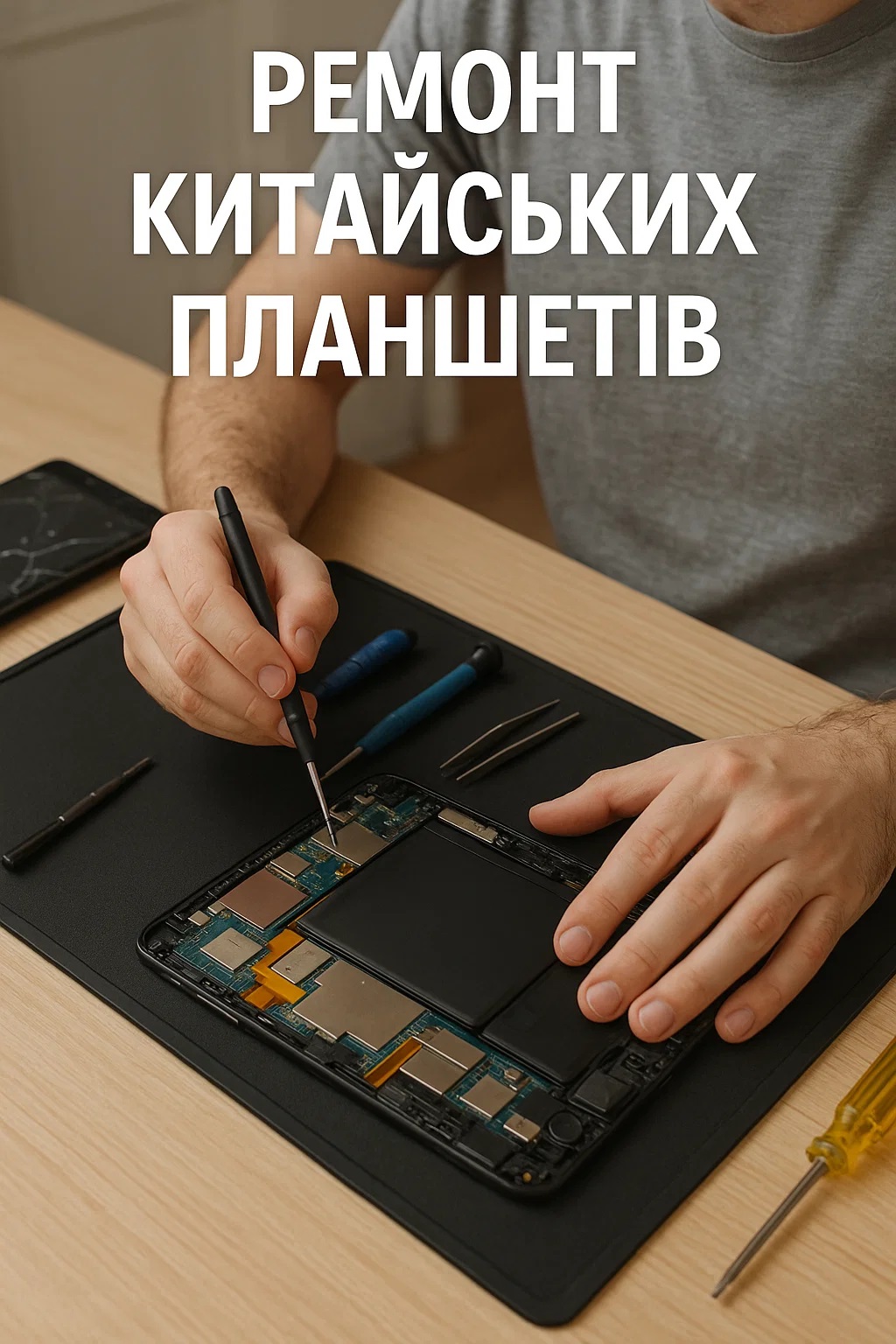 Ремонт китайських планшетів метро Деміївська