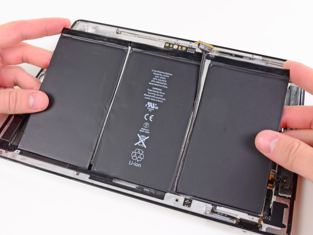 замена батареи iPad в Киеве