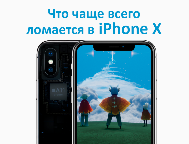 iPhone x ремонт Киев