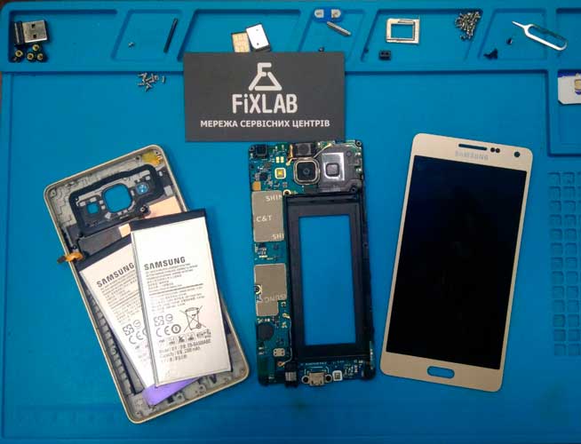 Замена батареи Samsung A5 цена Киев