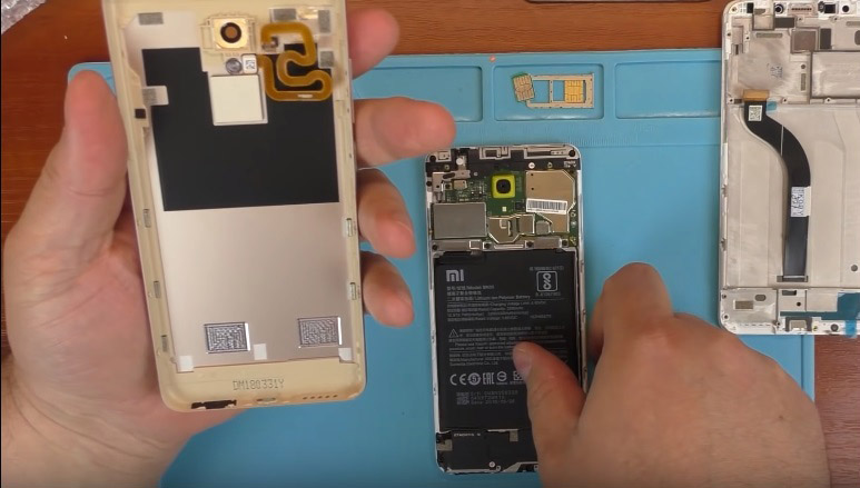 Xiaomi Redmi 5 разборка