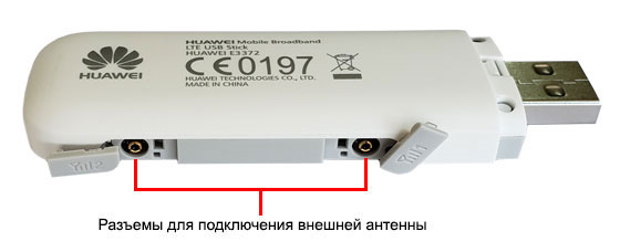 3G модем с внешней антенной
