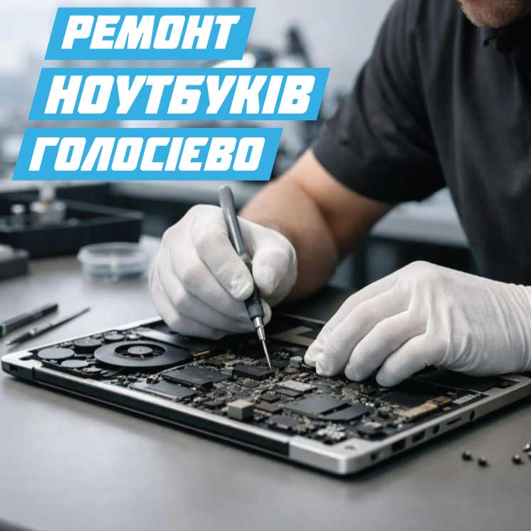 Ремонт ноутбуків у Голосієво