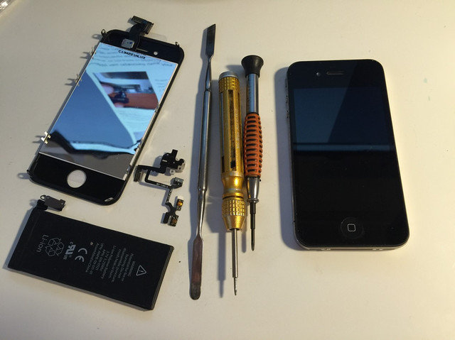 ремонт iPhone своими руками