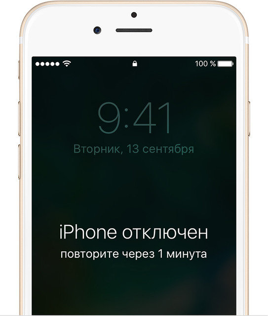 Забыли пароль от iPhone