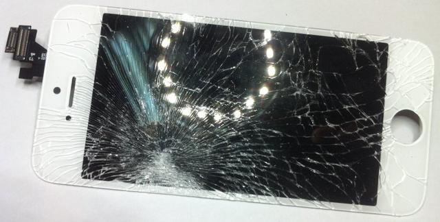 переклейка стекла на iPhone