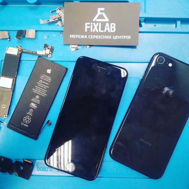 замена разъема зарядки iphone 8+ цена Киев